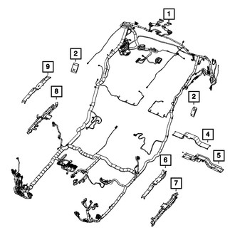 Mopar® - Wiring Trough