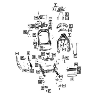 Mopar® - Occupant Restraint Module Bracket