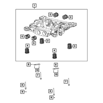 Mopar® - Cradle Isolator