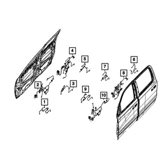 Mopar® - Front Passenger Side Jumper Wiring