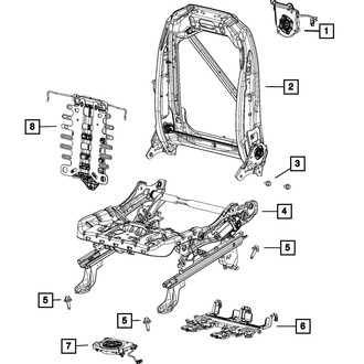 Mopar® - Power 4 Way Lumbar