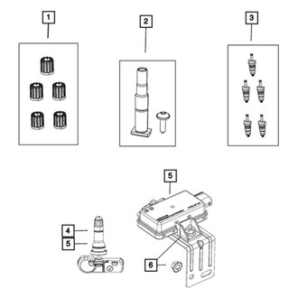 Jeep OE - Tire Pressure Monitoring System (TPMS) Control Module