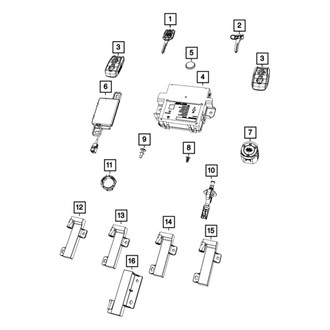 Ram OE - Keyless Entry Transmitter