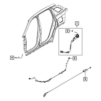 Mopar® - Charge Port In Line Wiring
