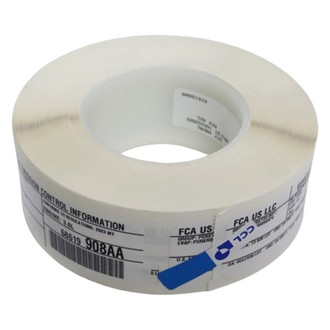 Mopar® - Vehicle Emission Control Information Label