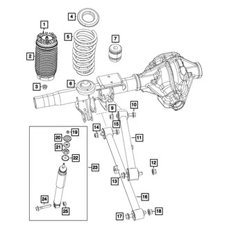 Mopar® - Suspension Shock Absorber Kit