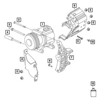 Mopar® - Compressor Shield