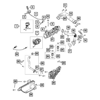 Mopar® - Turbocharger Bolt