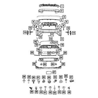 Mopar® - W Type Clip