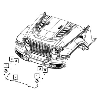 Jeep OE - Front Fog Light