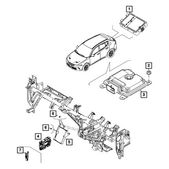 Alfa Romeo OE - Rear Liftgate Control Module