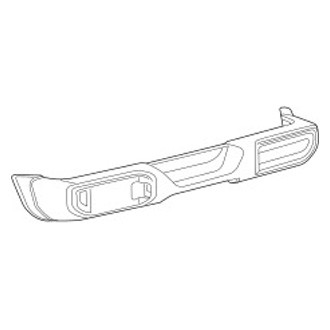 Jeep OE - Rear Bumper Cover