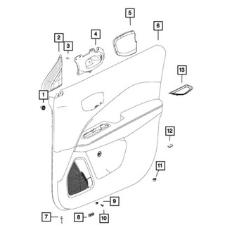 Jeep OE - Front Right Inner Interior Door Handle