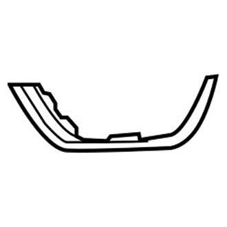 Mopar® - Front Driver Side Bumper Trim