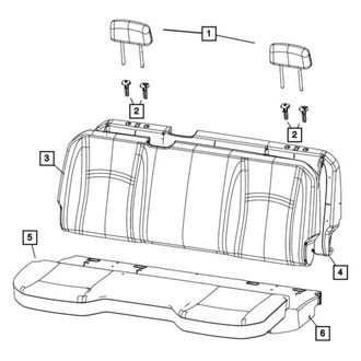 Ram OE - Rear Seat Cover