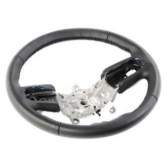 Mopar® - 2-Spoke Black Steering Wheel with Black Stitching