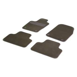 Mopar® - 1st Row Black Carpet Floor Mats