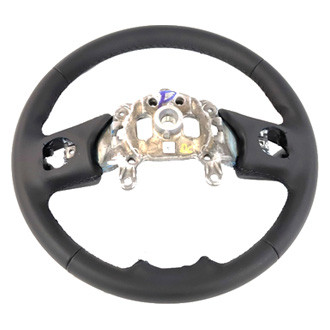 Mopar® - 2-Spoke Black Steering Wheel with White Stitching