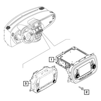 Fiat OE - Radio Control Unit
