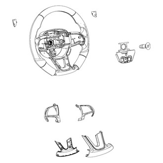 Mopar® - Steering Wheel Bezel Kit