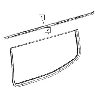 Mopar® - Quarter Panel Molding