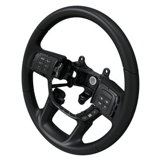 Mopar® - 3-Spoke Black Steering Wheel