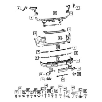 Mopar® - Exhaust Tail Pipe Tip