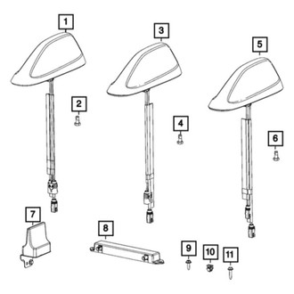 Jeep OE - Radio Antenna Assembly