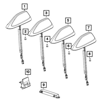 Mopar® - Antenna Base