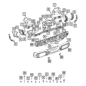 Mopar® - Rear Spat