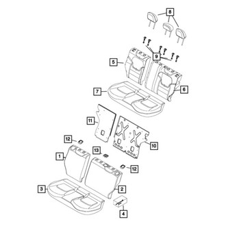 Mopar® - Seat Back Cover