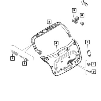 Mopar® - Trim Panel Retainer