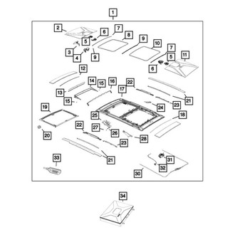 Mopar® - Complete Sunroof