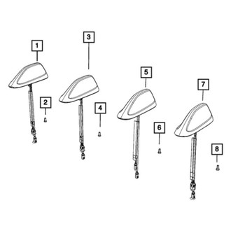 Jeep OE - Radio Antenna Assembly