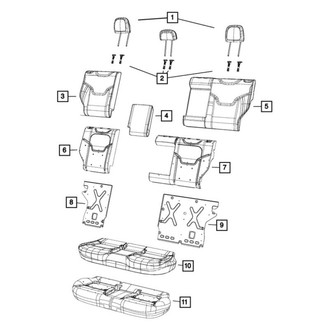Jeep OE - Rear Seat Cover