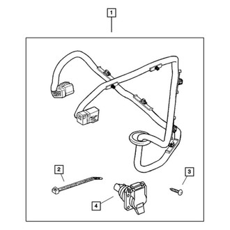 Dodge OE - Trailer Tow Harness