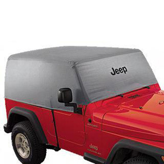 Mopar® - Silver Cab Cover with Jeep Logo