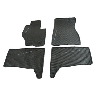 Mopar® - Premium Carpet 1st & 2nd Row Black Floor Mat Set