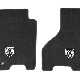 Mopar® - Premium Carpet 1st Row Dark Slate Gray Floor Mats