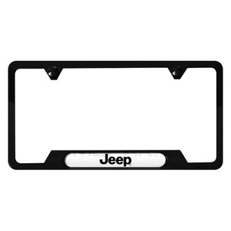 Mopar® - Front License Plate Frame with Jeep Logo