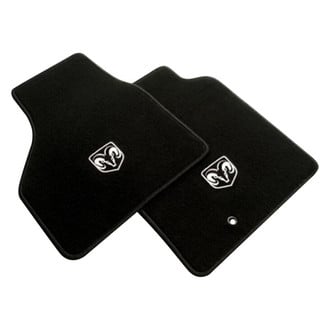 Mopar® - Premium Carpet 1st Row Black Floor Mats