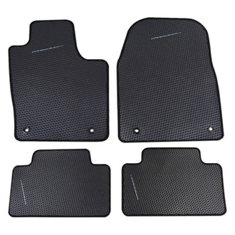 Mopar® - Premium Carpet 1st & 2nd Row Black Floor Mat Set