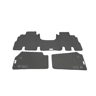 Mopar® - 1st & 2nd Row Black Carpet Floor Mat Set