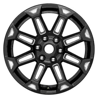 Mopar® - 8-Spoke Black 20 Alloy Factory Wheel