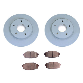 Mopar® - Plain Rear Brake Kit with Semi-Metallic Pads