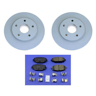 Mopar® - Plain Rear Brake Kit with Semi-Metallic Pads