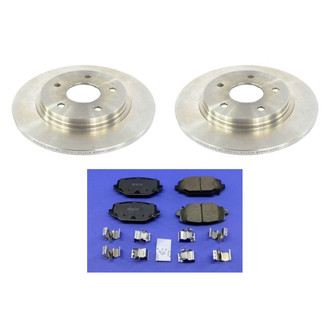 Mopar® - Rear Brake Kit with Semi-Metallic Pads