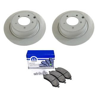 Mopar® - Rear Brake Kit with Semi-Metallic Pads