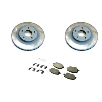 Mopar® - Plain Front Brake Kit with Semi-Metallic Pads