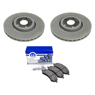 Mopar® - Front Brake Kit with Semi-Metallic Pads